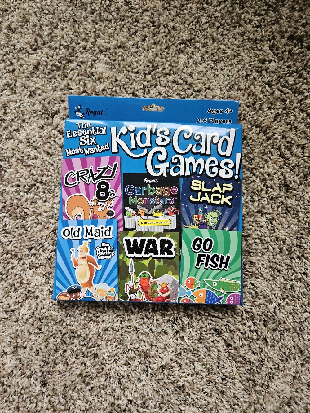 Kid's Card Games! - Blue Multi-Pack